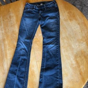 Women’s Silver Flare Jeans